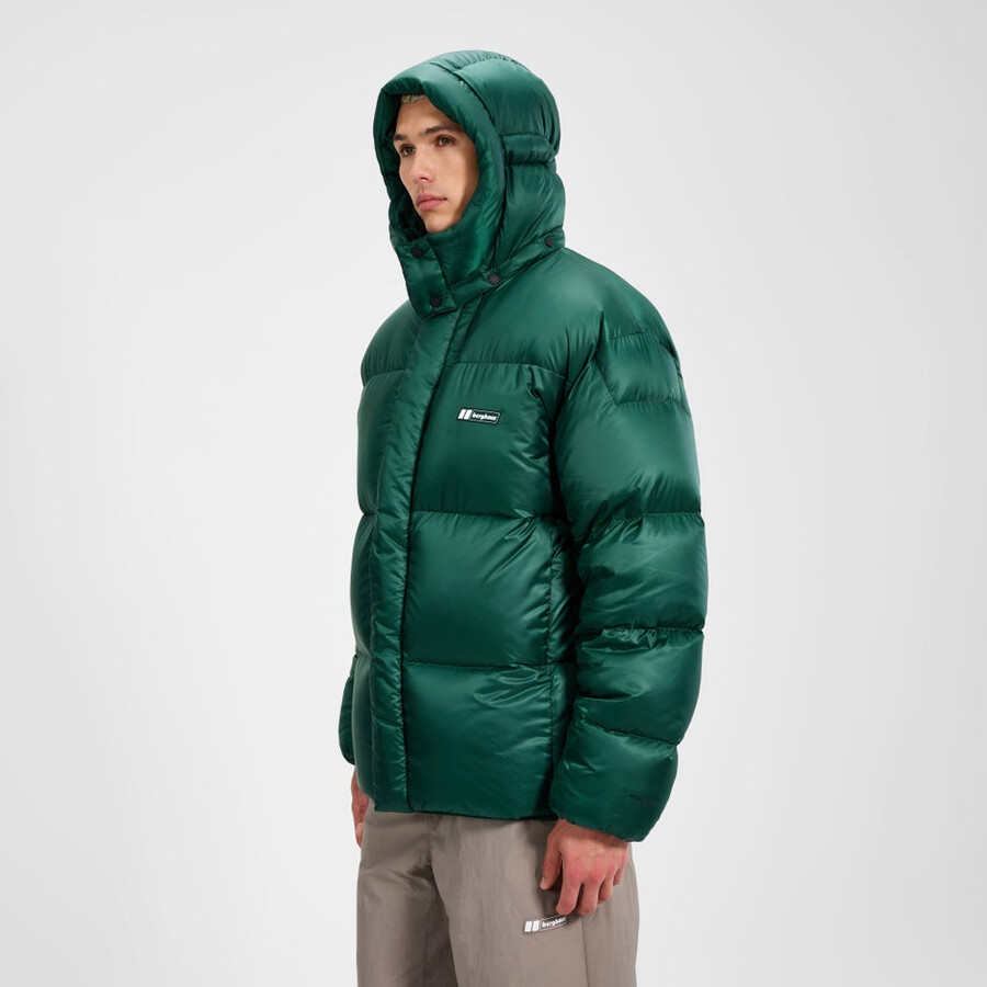 unisex volcanismo abajo chaqueta - verde berghaus