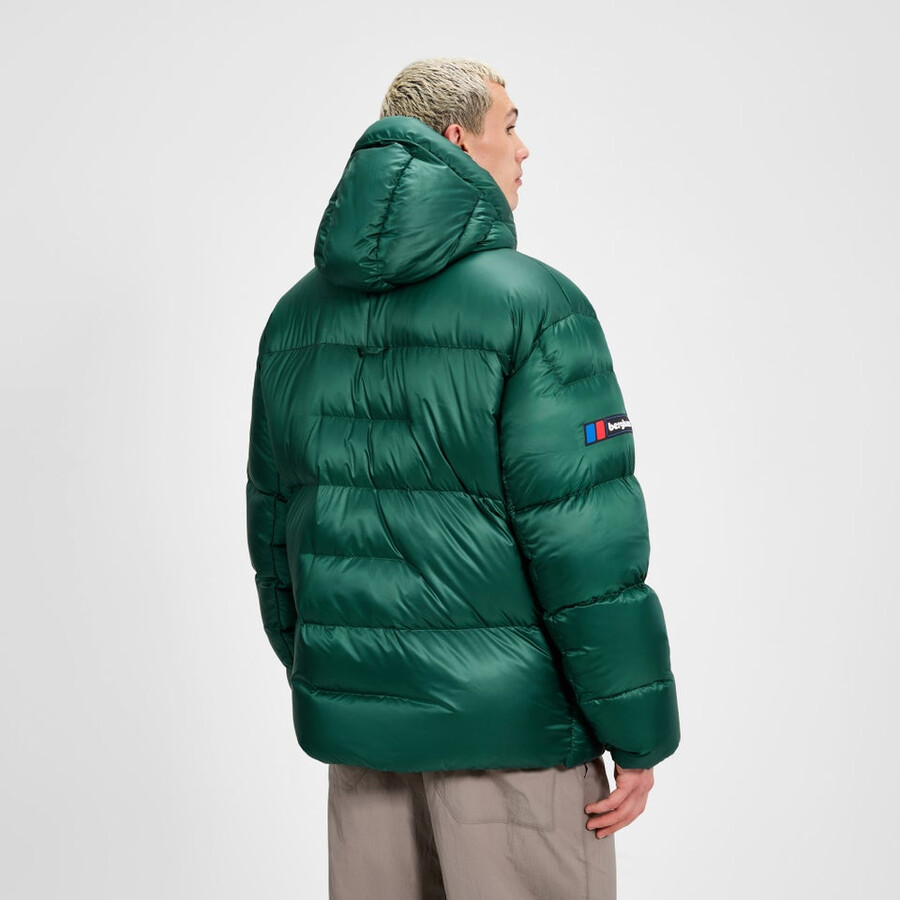 unisex volcanismo abajo chaqueta - verde berghaus