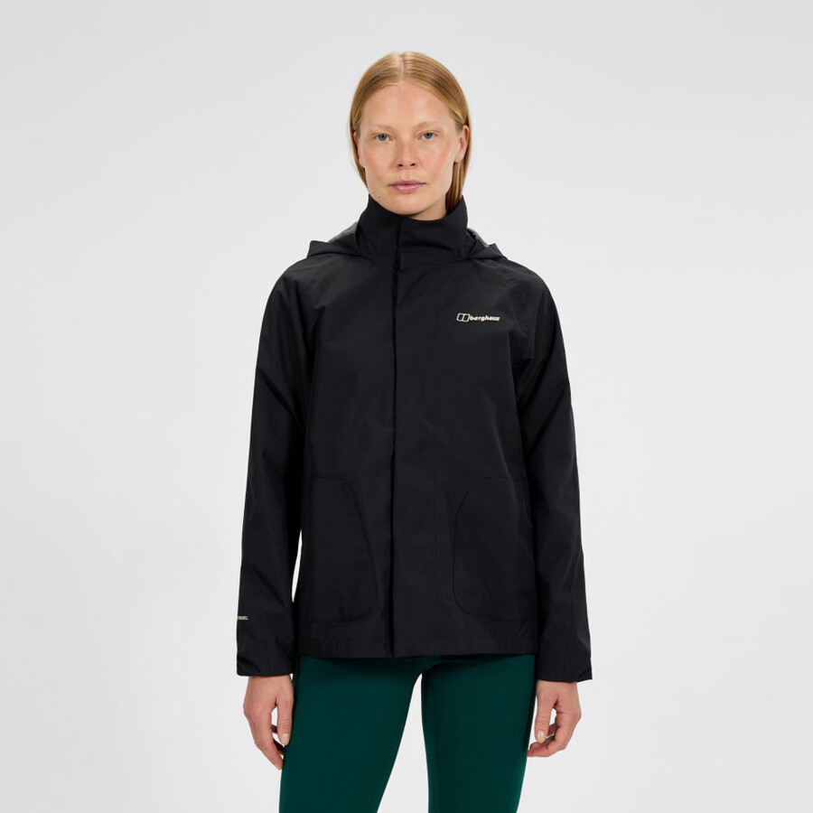 la mujer sibsey parka - negro berghaus