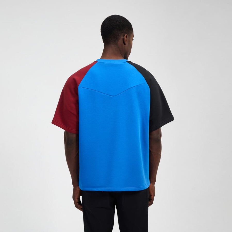 unisex tormenta 25 de camiseta de manga corta - azulrojo berghaus