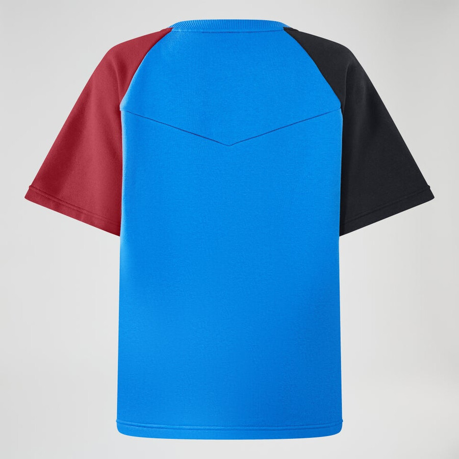 unisex tormenta 25 de camiseta de manga corta - azulrojo berghaus