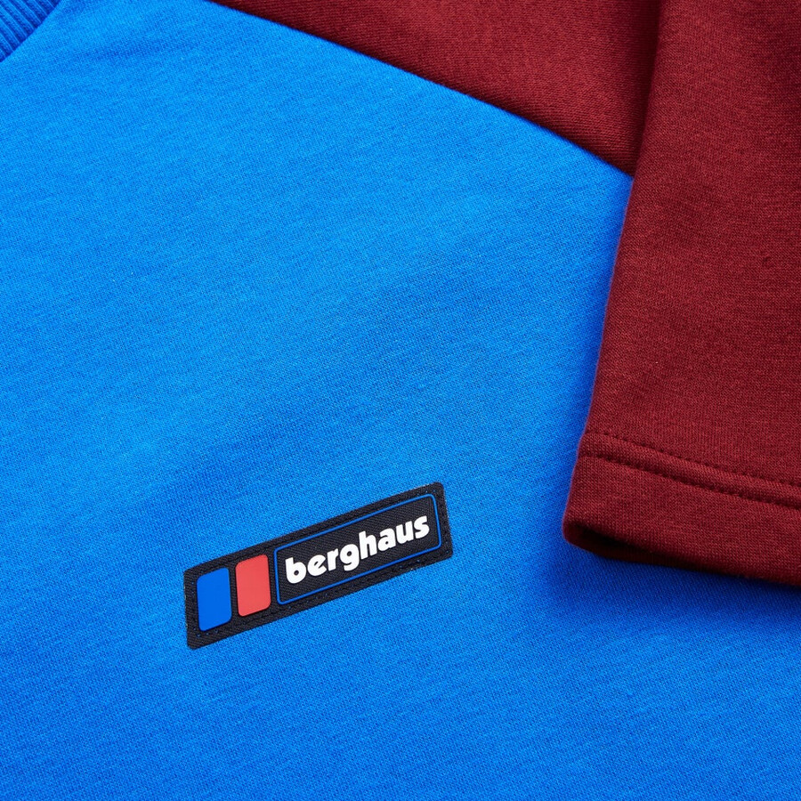 unisex tormenta 25 de camiseta de manga corta - azulrojo berghaus