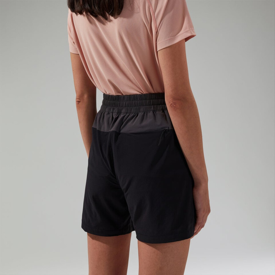 la mujer wandermoor viento a corto negrogris berghaus