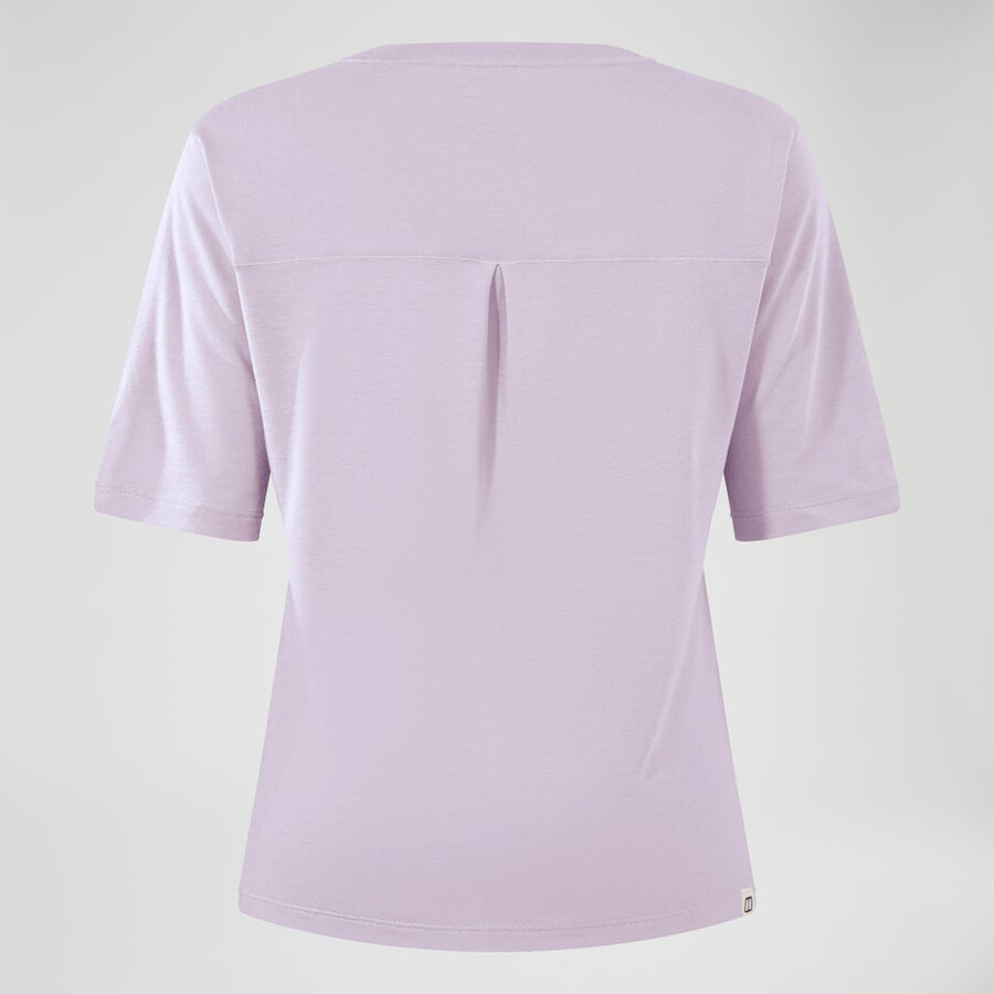 las mujeres de la equinácea camiseta de manga corta púrpura berghaus