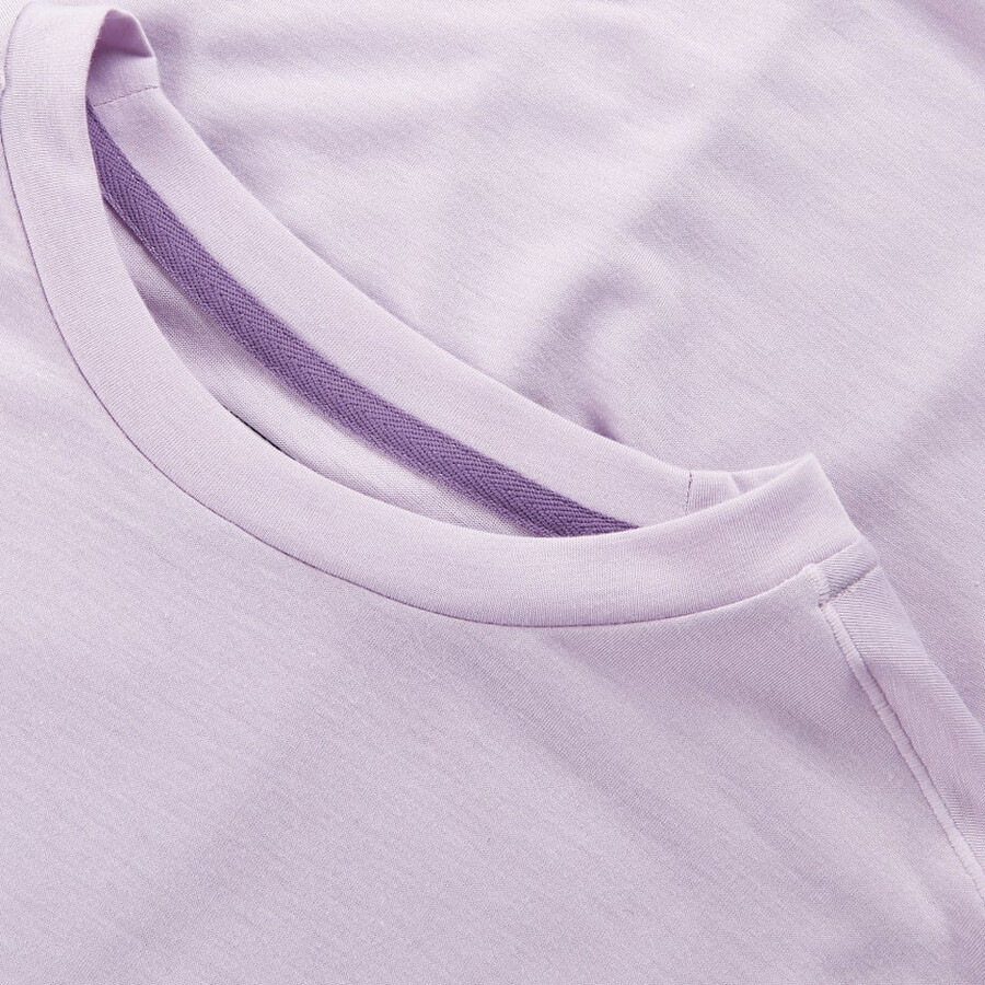 las mujeres de la equinácea camiseta de manga corta púrpura berghaus