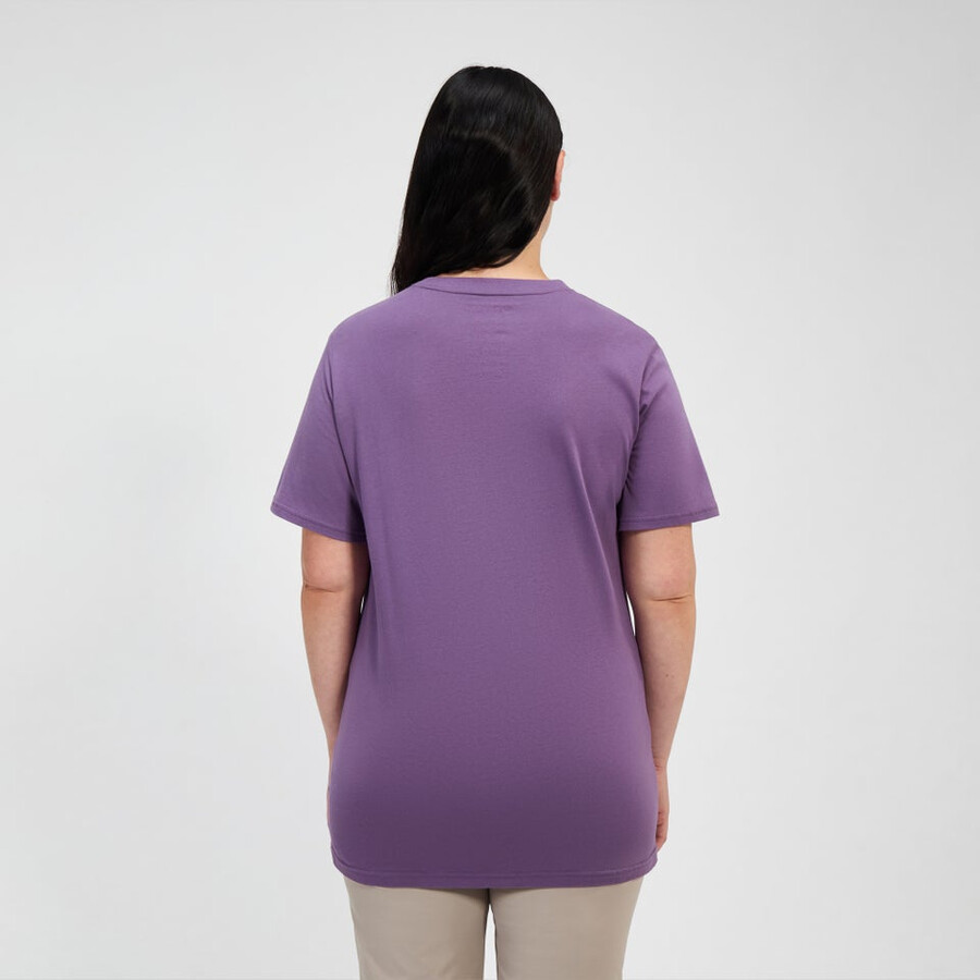 las mujeres de la colina de hazed camiseta de manga corta púrpura berghaus