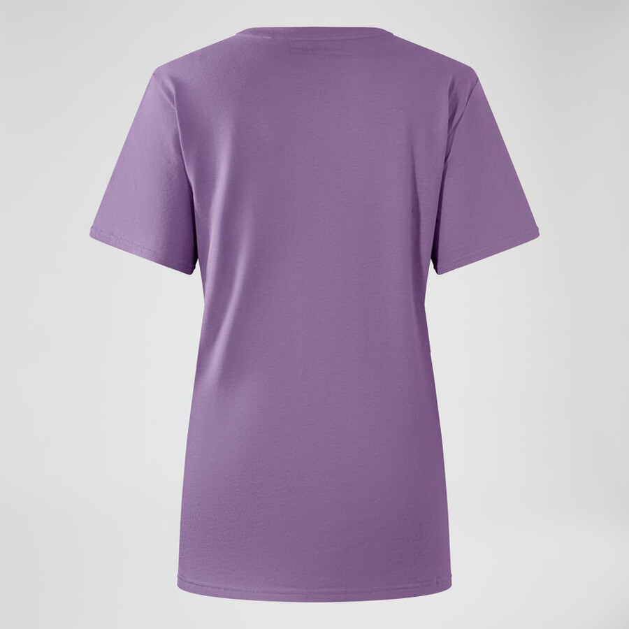 las mujeres de la colina de hazed camiseta de manga corta púrpura berghaus