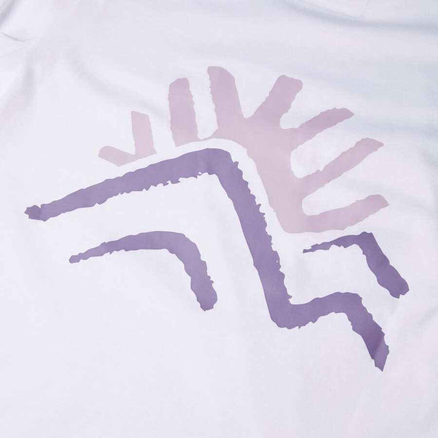 unisex tomaban el sol pico de camiseta de manga corta - blanco berghaus