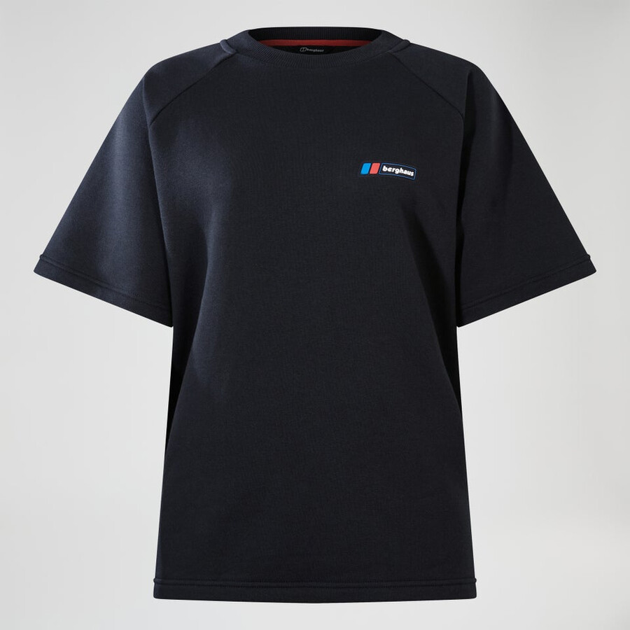 unisex tormenta 25 de camiseta de manga corta - negro berghaus