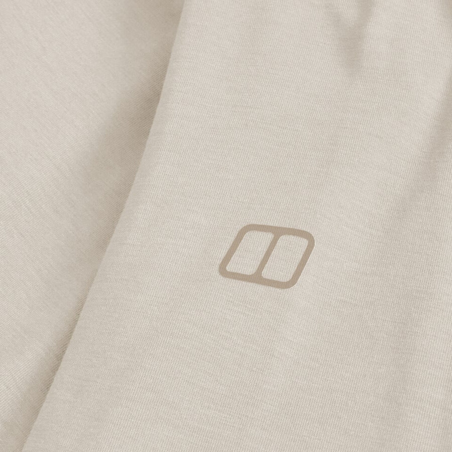 las mujeres del delta tech de manga larga - camiseta gris berghaus