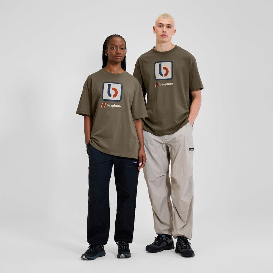 unisex de la b - camiseta marrón berghaus