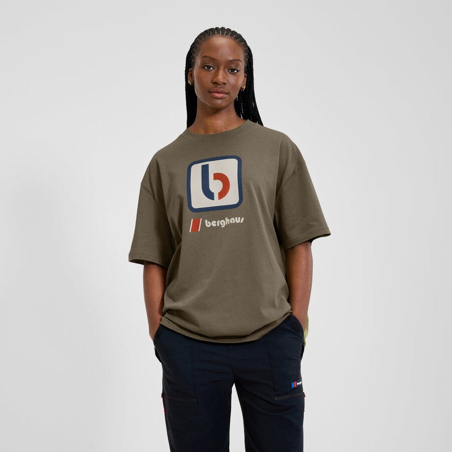 unisex de la b - camiseta marrón berghaus