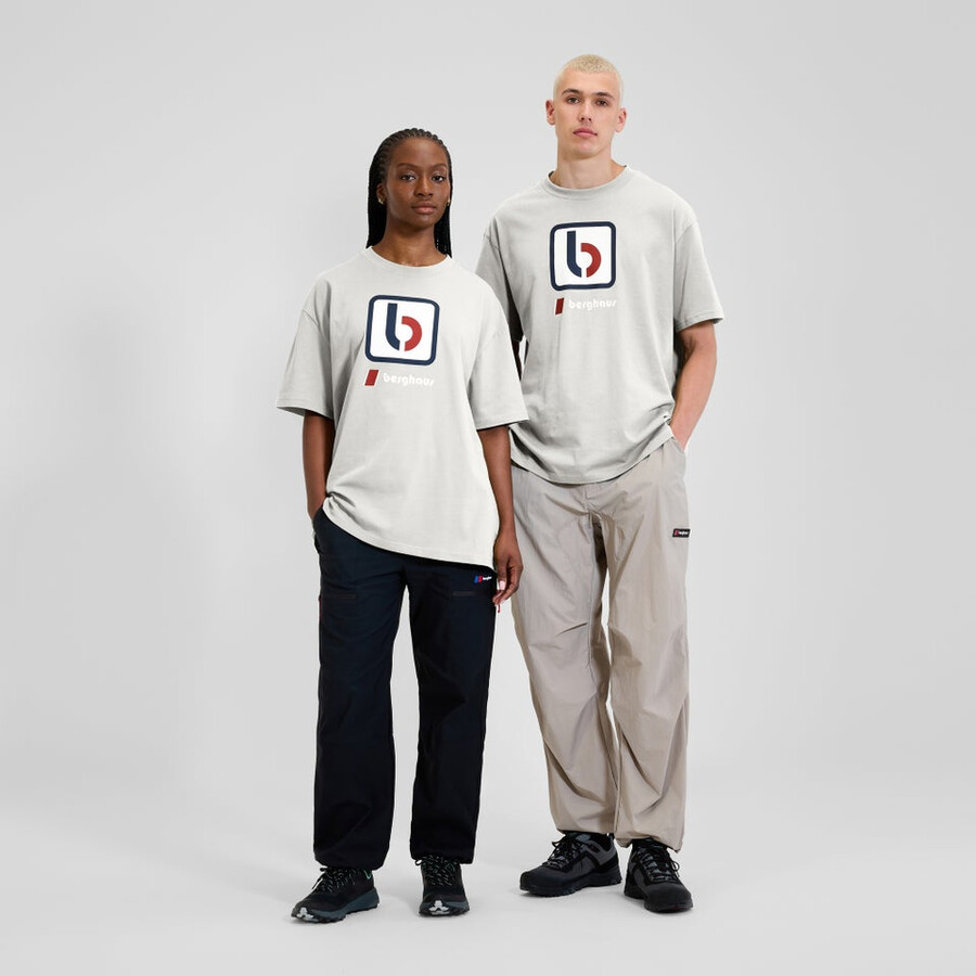 unisex de la b - camiseta gris berghaus