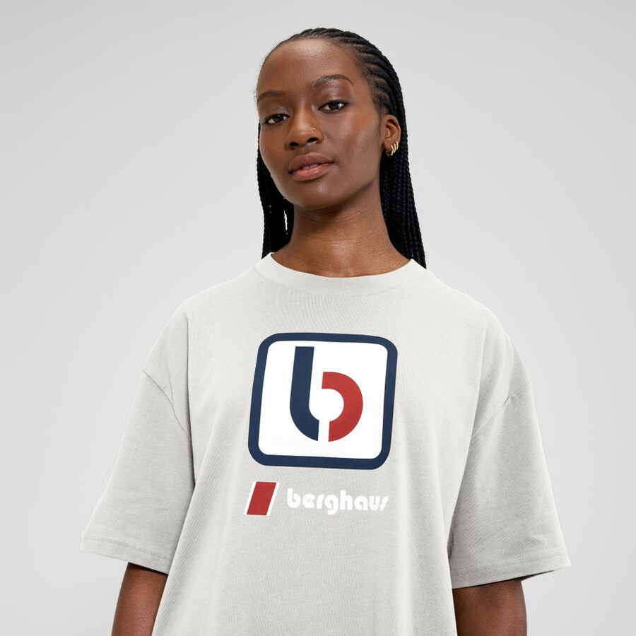 unisex de la b - camiseta gris berghaus