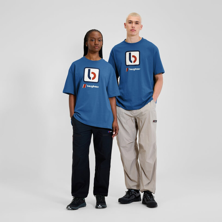 unisex de la b - camiseta azul berghaus