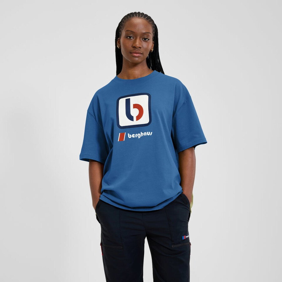 unisex de la b - camiseta azul berghaus