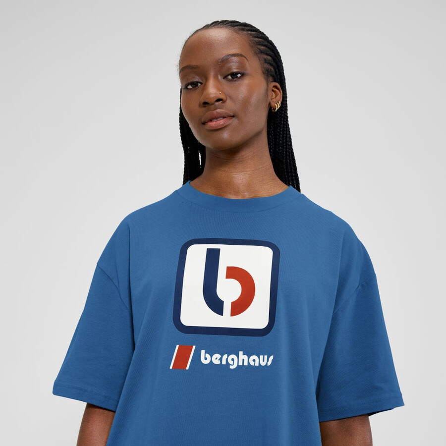 unisex de la b - camiseta azul berghaus
