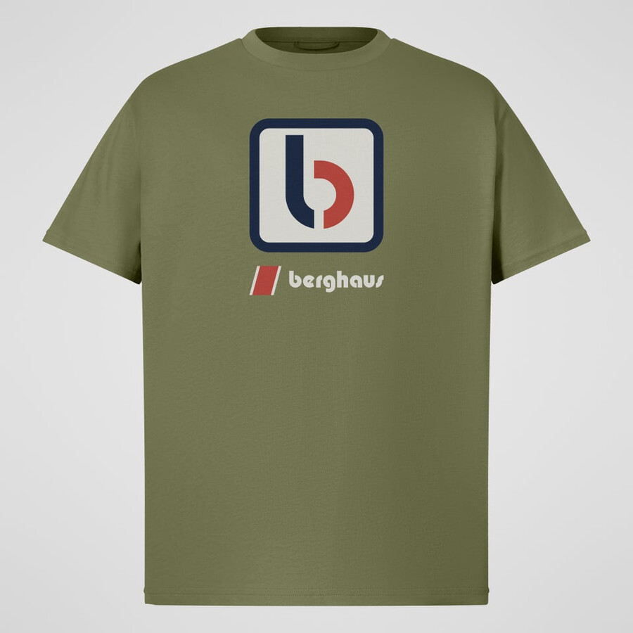 unisex de la b - camiseta verde berghaus