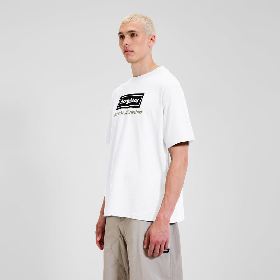 unisex de turismo de aventura camiseta - blanco berghaus