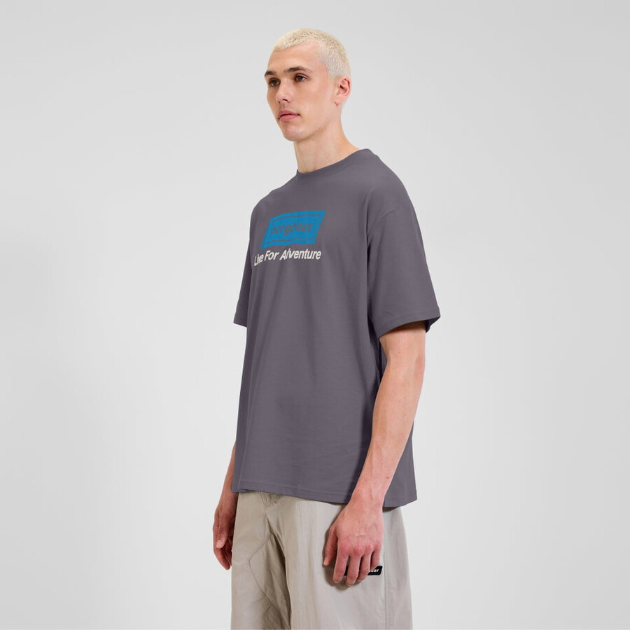 unisex de turismo de aventura - camiseta púrpura berghaus
