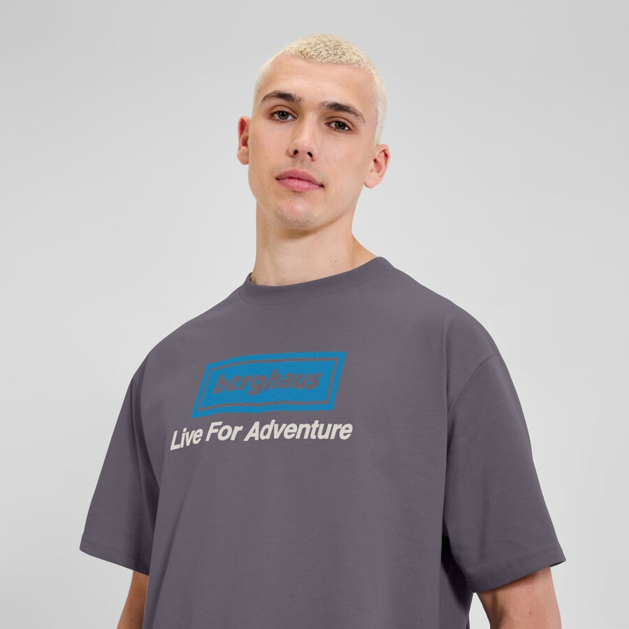 unisex de turismo de aventura - camiseta púrpura berghaus