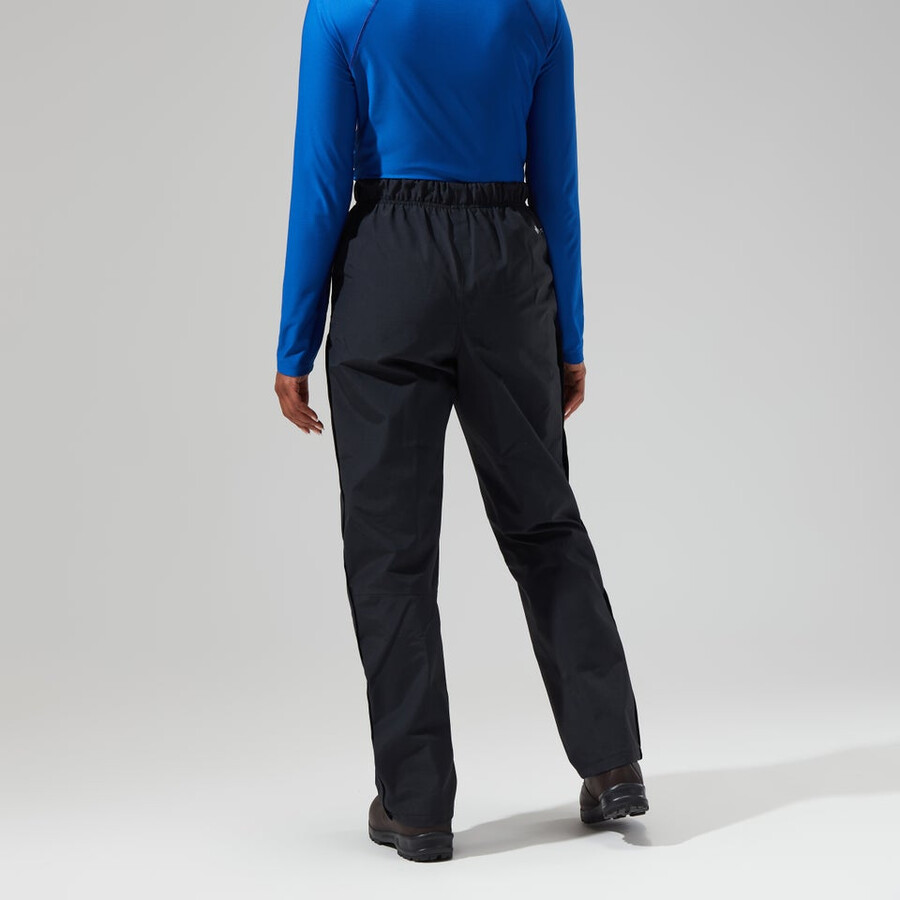 las mujeres del escalador de gore-tex pantalones - negro berghaus