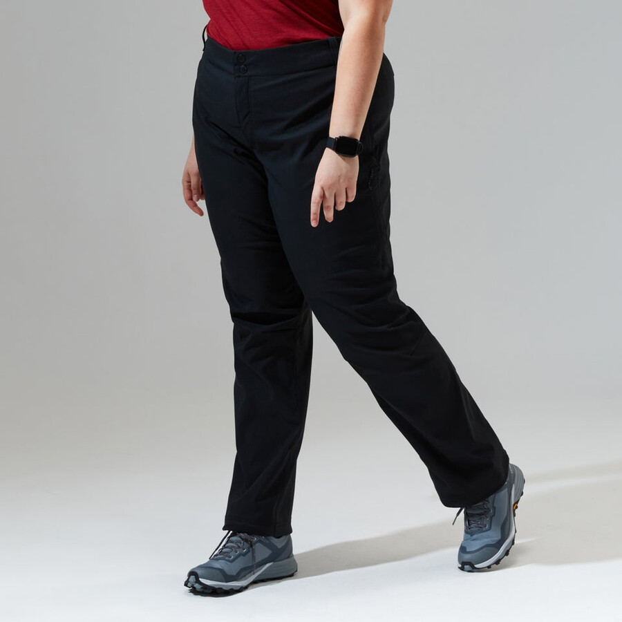 la mujer ortler 2.0 pantalón negro berghaus