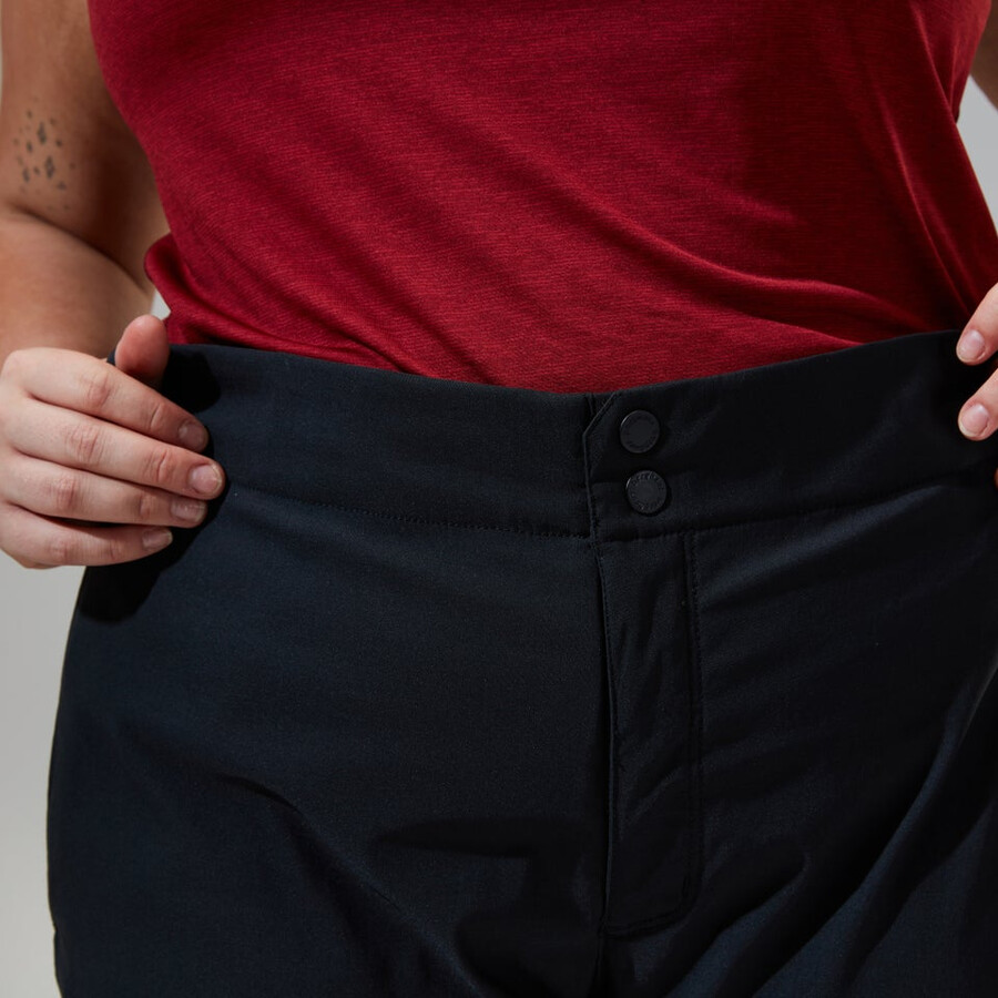 la mujer ortler 2.0 pantalón negro berghaus
