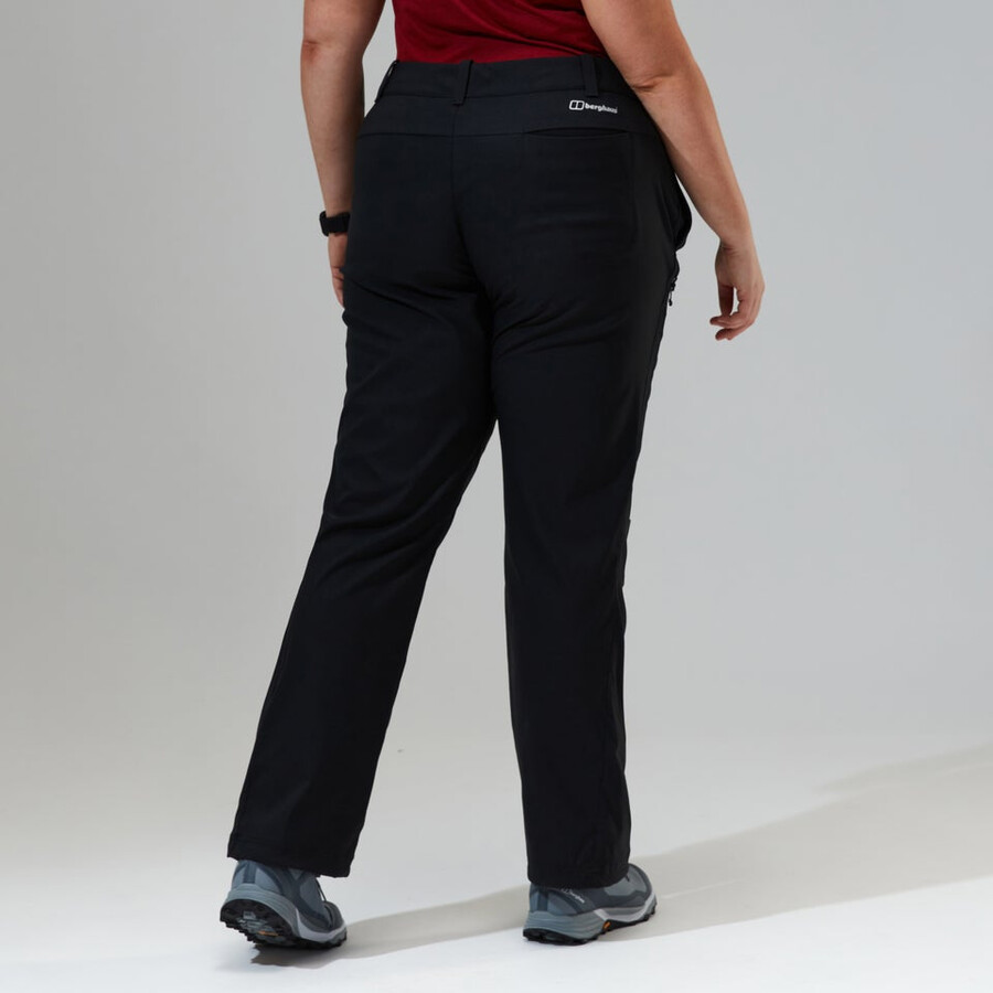 la mujer ortler 2.0 pantalón negro berghaus