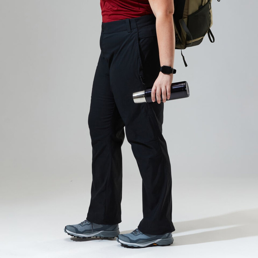 la mujer ortler 2.0 pantalón negro berghaus