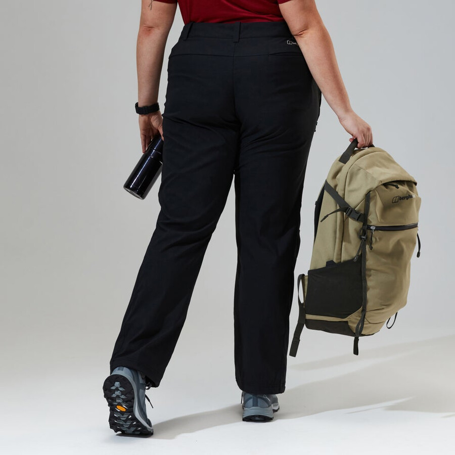 la mujer ortler 2.0 pantalón negro berghaus