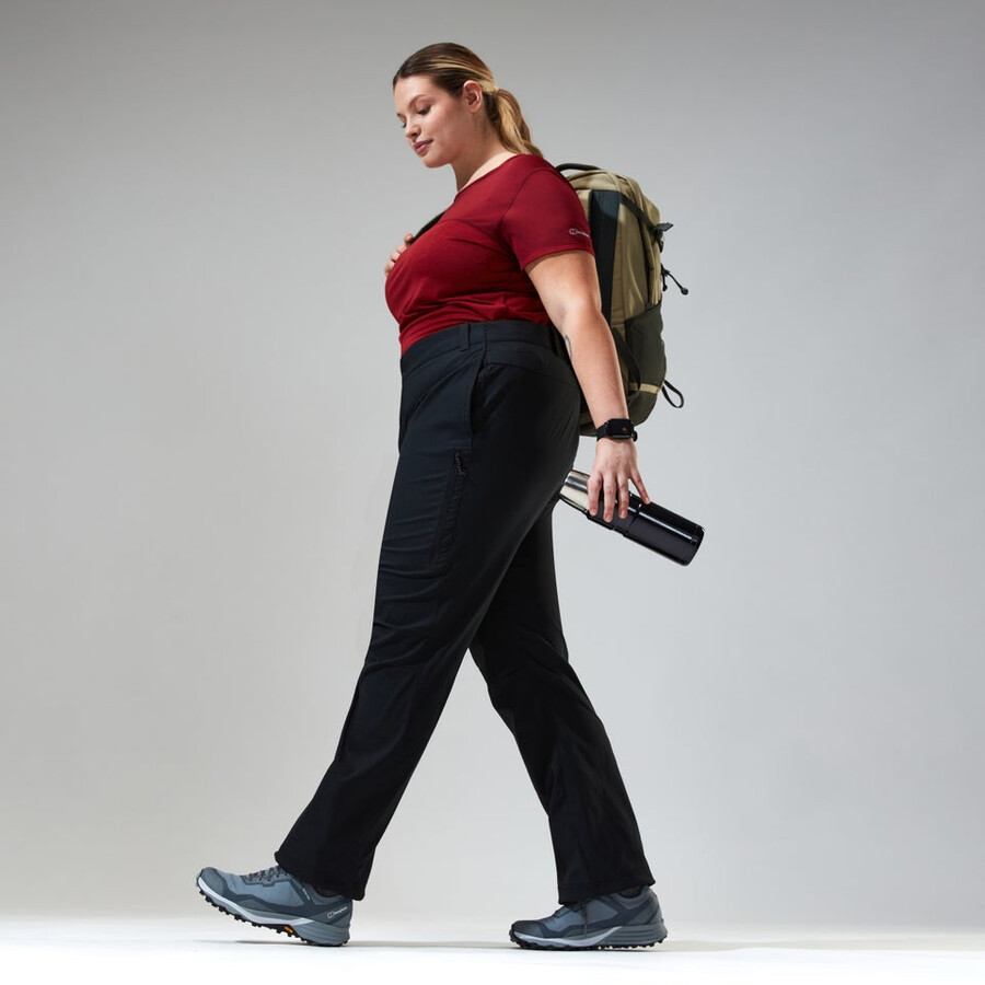 la mujer ortler 2.0 pantalón negro berghaus