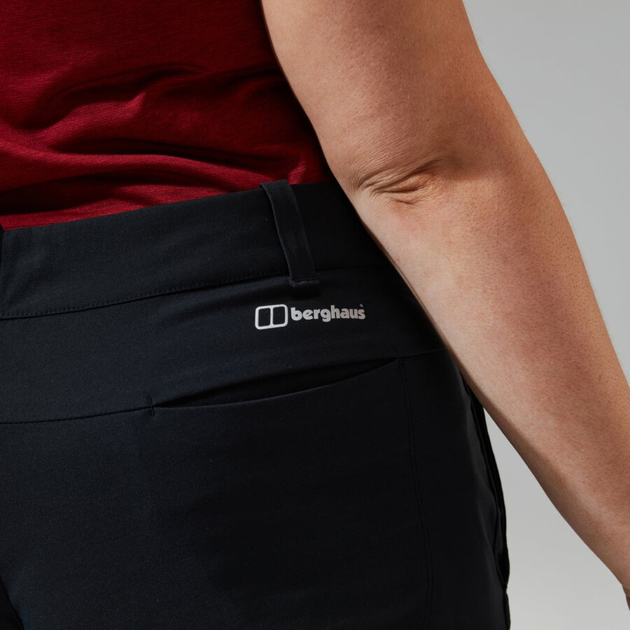 la mujer ortler 2.0 pantalón negro berghaus
