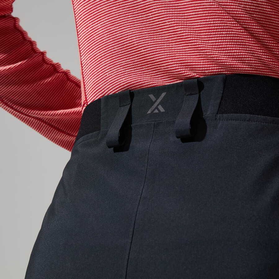 las mujeres del mtn buscador de gore-tex pantalones - negro berghaus