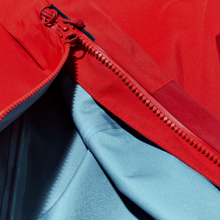 las mujeres del mtn buscador de gore-tex pantalón rojo berghaus