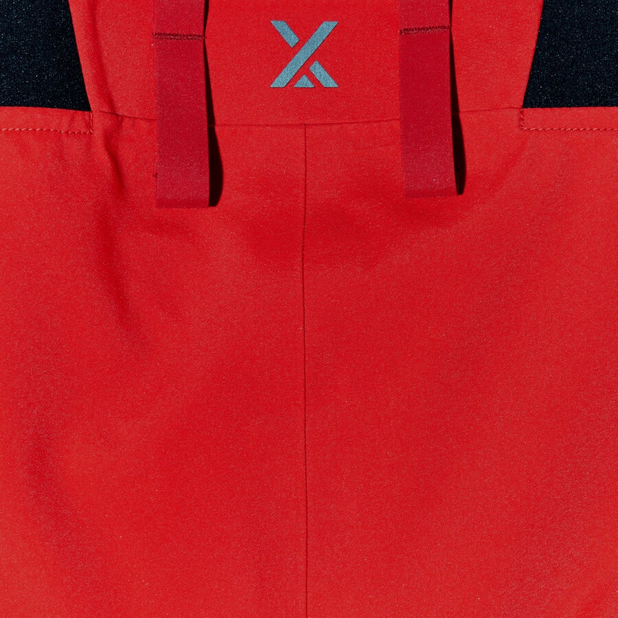 las mujeres del mtn buscador de gore-tex pantalón rojo berghaus