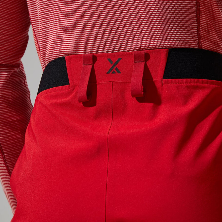 las mujeres del mtn buscador de gore-tex pantalón rojo berghaus