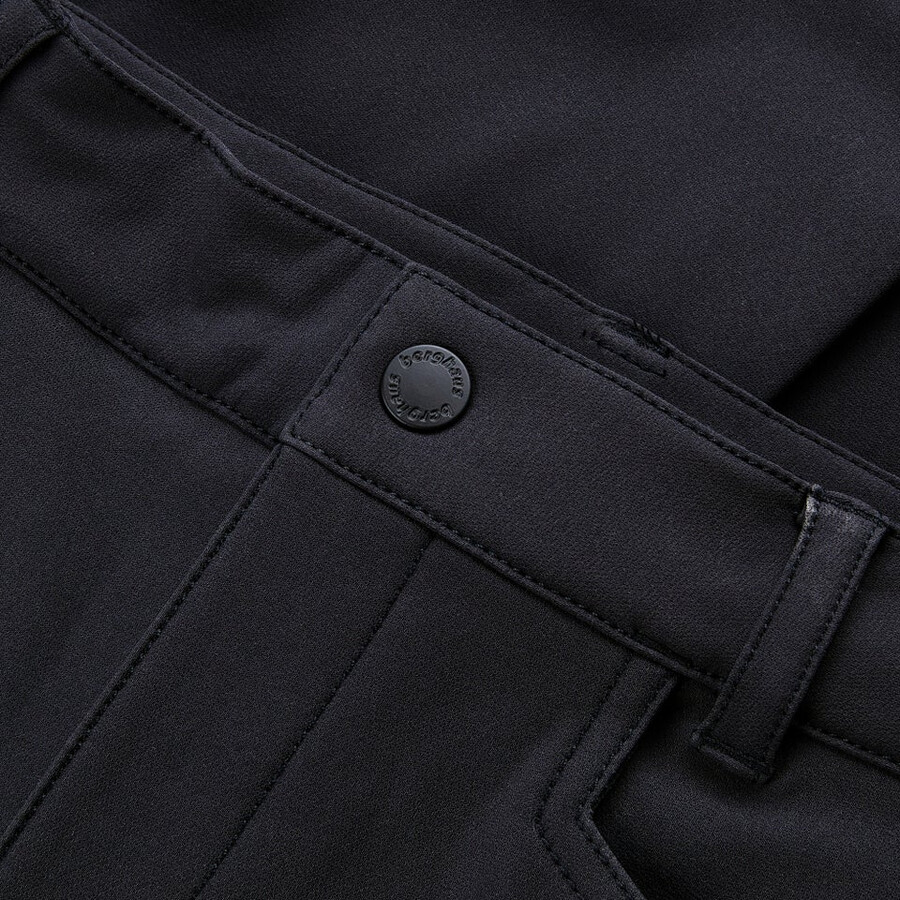 las mujeres cotidiana del flaco stretch pant negro berghaus