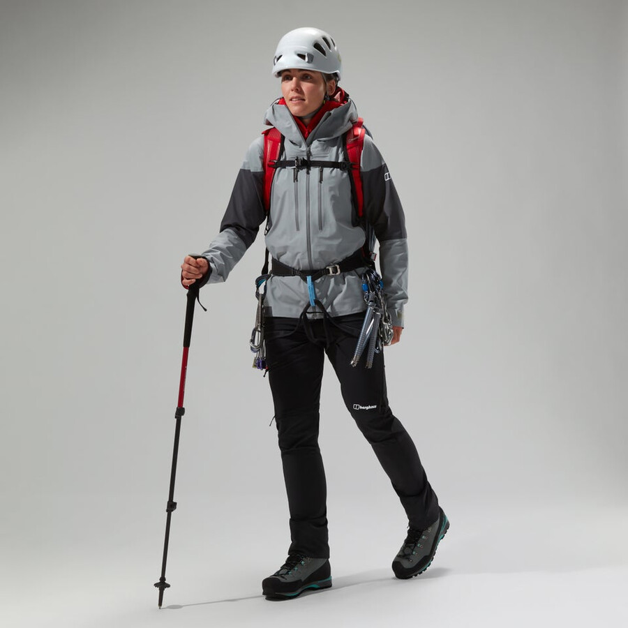 las mujeres del mtn guía alpino pantalón negro berghaus