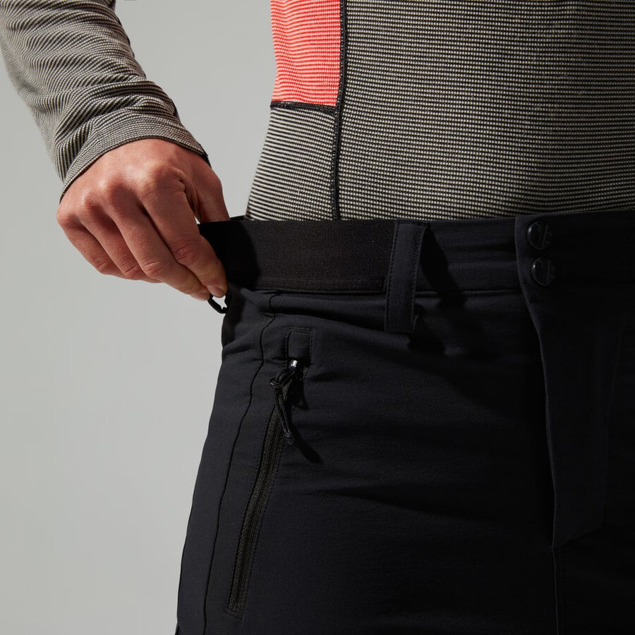 las mujeres del mtn guía alpino pantalón negro berghaus