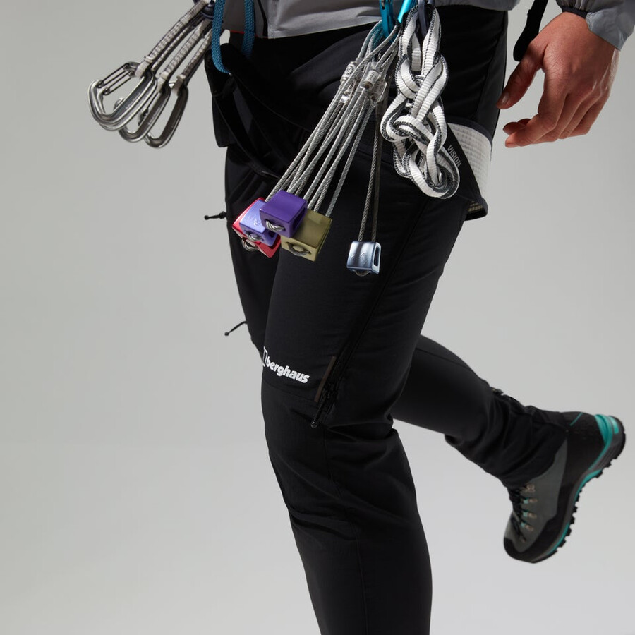 las mujeres del mtn guía alpino pantalón negro berghaus