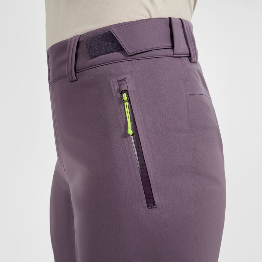 la mujer ridge-roamer softshell pant - púrpura berghaus