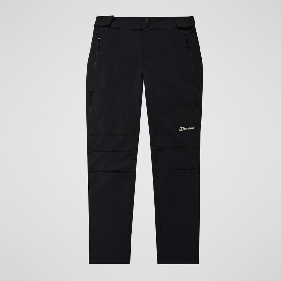 las mujeres de la ruta-en el explorador de pantalón negro berghaus