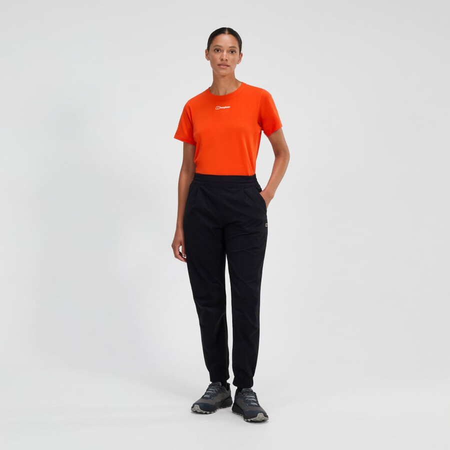 las mujeres del explorador de pantalón negro berghaus