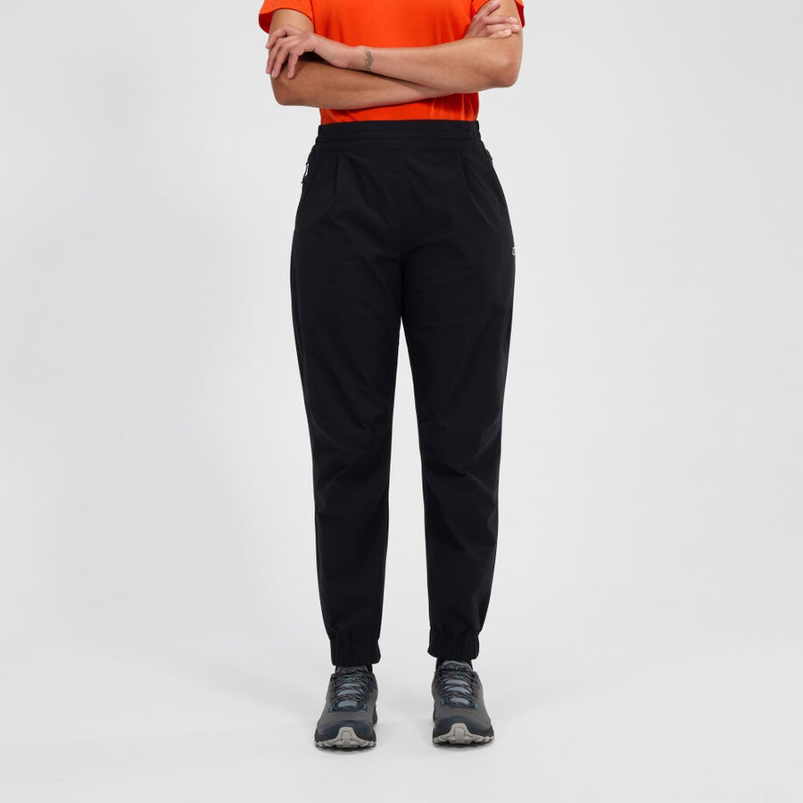 las mujeres del explorador de pantalón negro berghaus
