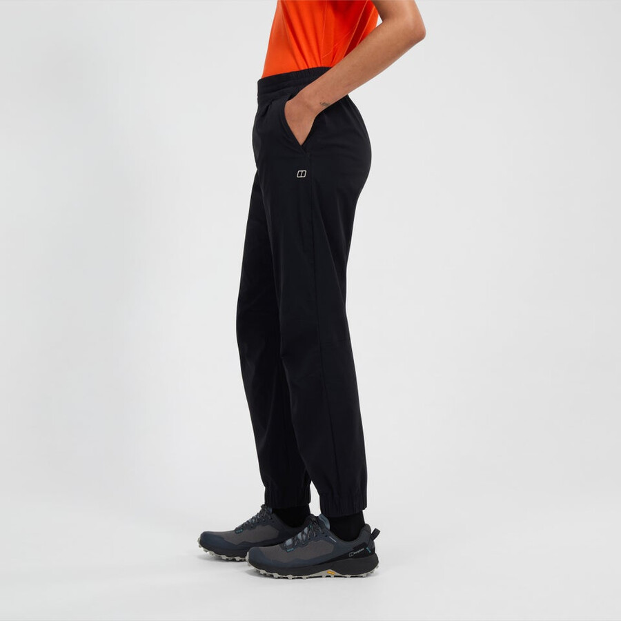las mujeres del explorador de pantalón negro berghaus
