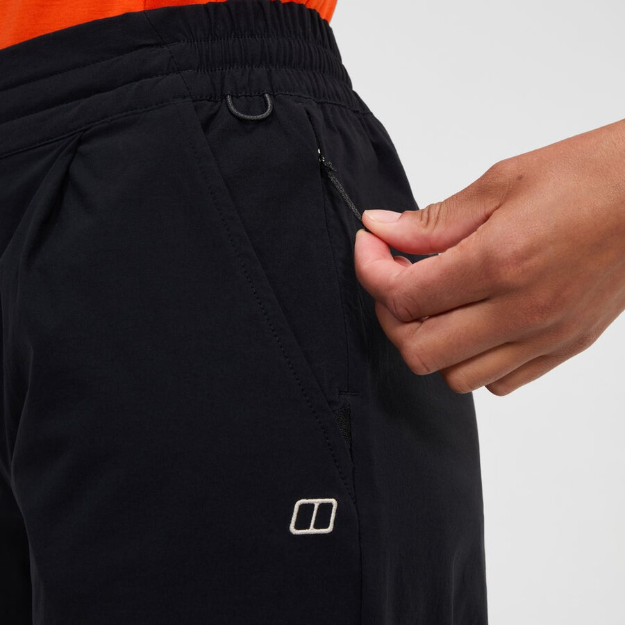 las mujeres del explorador de pantalón negro berghaus