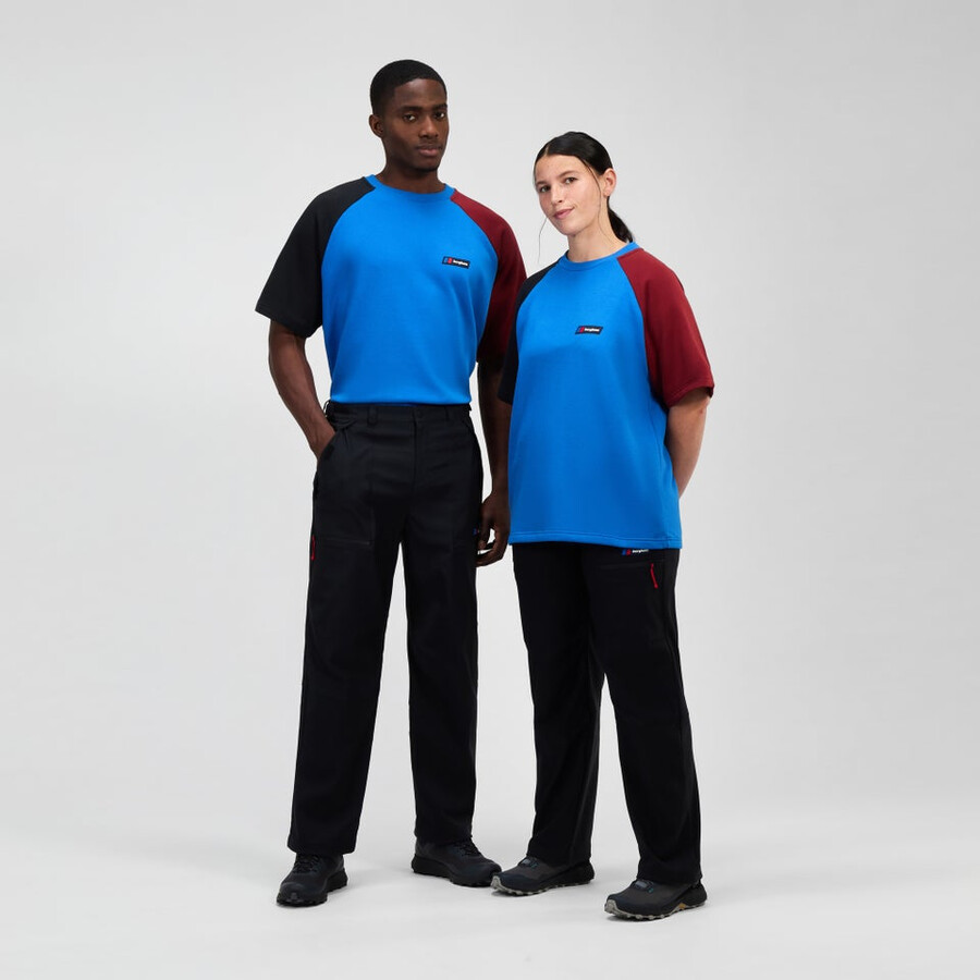 unisex tormenta 25 de carga pantalón negro berghaus