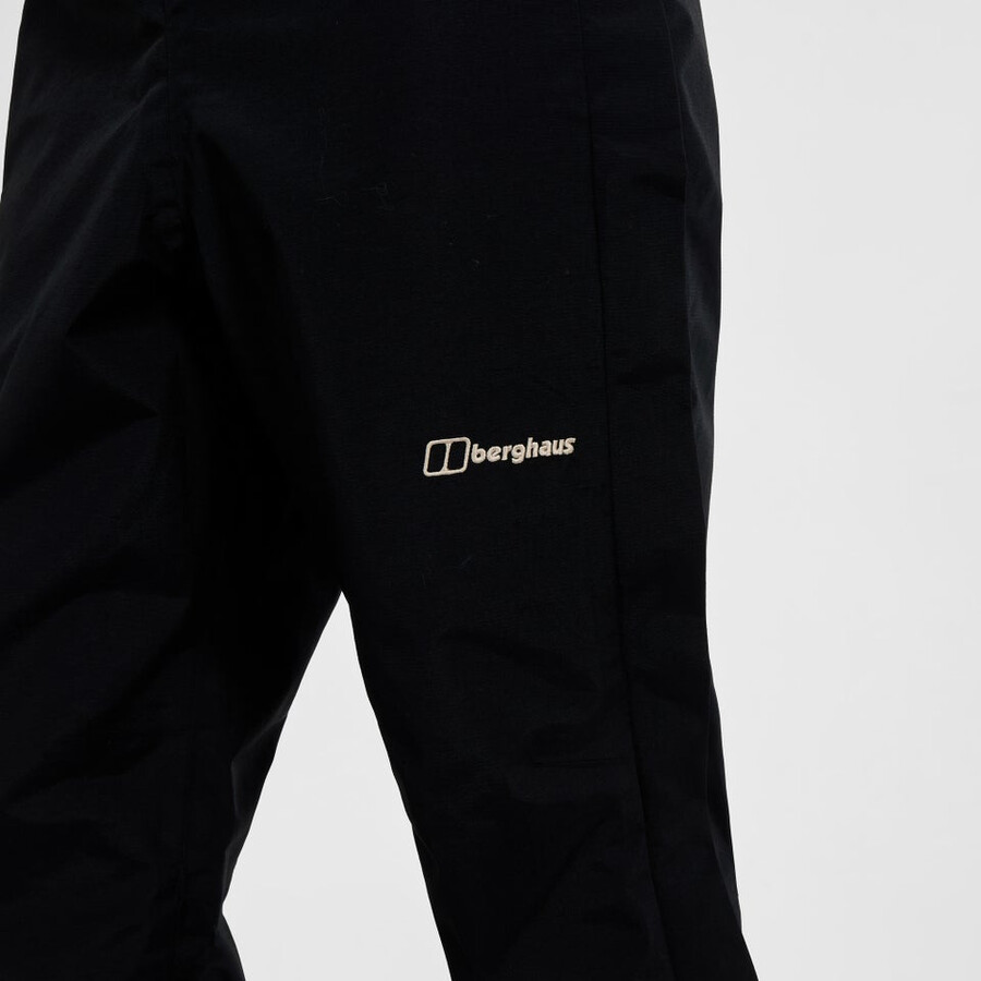 las mujeres del escalador de gore-tex pantalones - negro berghaus