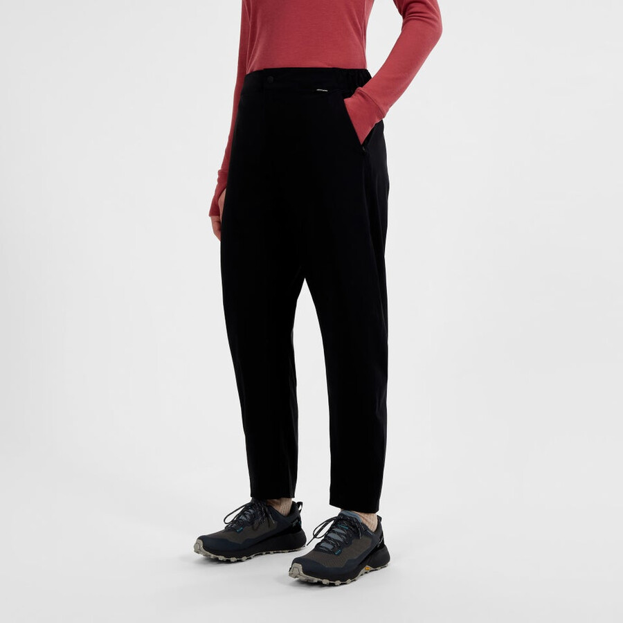 la mujer burwell pantalón negro berghaus